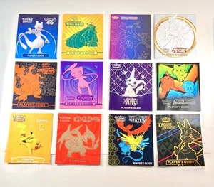 ETB Players Guide Book Elite Trainer Books Pokemon TCG Assorted Lot Of 12 - Imagen 1 de 16