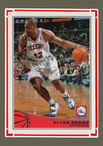 2009 Topps NBA - #229 Elton Brand - Phidelphia 76ers Forward Collectible - Picture 1 of 2