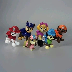 Paw Patrol Figur 6 Stück Rex Liberty Marshall Chase Zuma Skye Spielzeug Figuren - Bild 1 von 24
