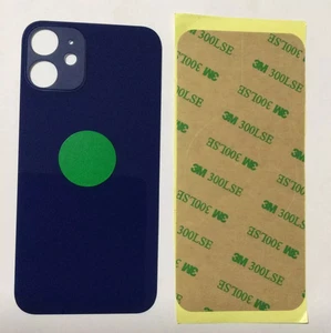 Back vetro Scocca Posteriore Per iPhone 12 mini Compatibile Apple Blu - Foto 1 di 1