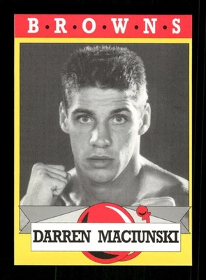 1993 Brown's Boxing card 45 Darren Maciunski NM to NMMT BXCP55 - Image 1 of 2