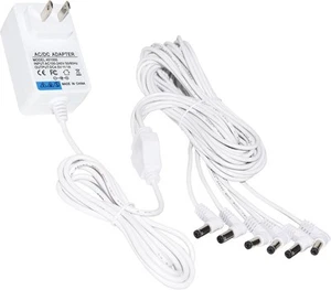 4.5V Power Adapter Compatible with Lemax Lighted Accessory AC DC White - Afbeelding 1 van 9