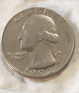 Washington Viertel 1972 gefüllt in D Fehler - Bild 1 von 5