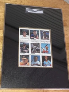 SGC Big Slab! 1983 Fleer Stamps - HOF Ozzie Smith / Lou Whitaker / Don Baylor - Picture 1 of 7