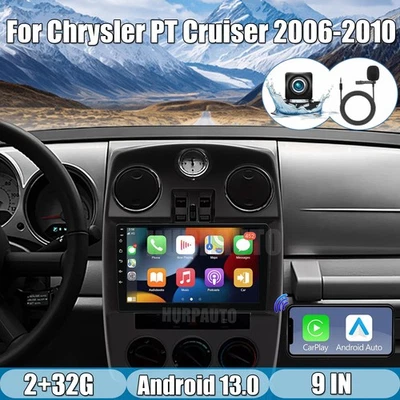 Для Chrysler PT Cruiser 2006-2010 Android 13 Apple Carplay GPS автомобильное стерео радио - Изображение 1 из 4