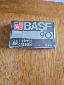 * Brand New Sealed * BASF CHROMDIOXID SM 90 Cassette Made In Germany - Picture 1 of 3