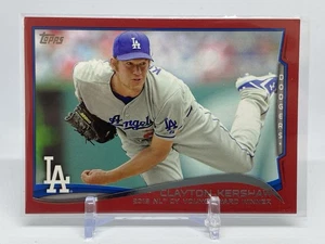 Clayton Kershaw 2014 Topps #604 '13 NL Cy Young Winner Target Red Border *CORNER - Picture 1 of 3