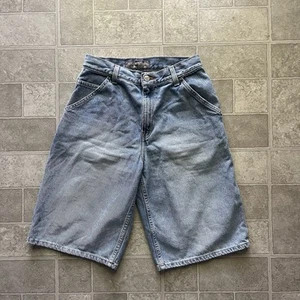 Vintage Levi’s silver tab shorts light wash boys size large fits size small - Picture 1 of 8