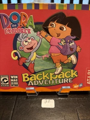 Dora The Explorer Backpack Adventure Infogames By Scholastic! 21 - Image 1 of 3