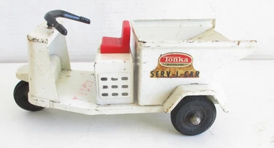 Motocicleta Tonka Serv-I-Car vintage años 60 Foto 1 de 4