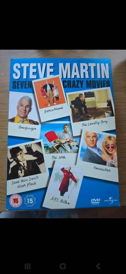 Steve Martin Collection - Bowfi/Housesitter/Parenthood/The Lonely Guy/Dead Men  - Image 1 of 1