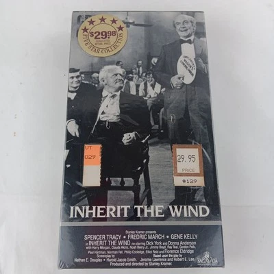 Inherit the Wind (VHS, 1985, CBS Fox) Spencer Tracy, Fredric March, Gene Kelly - Image 1 of 3