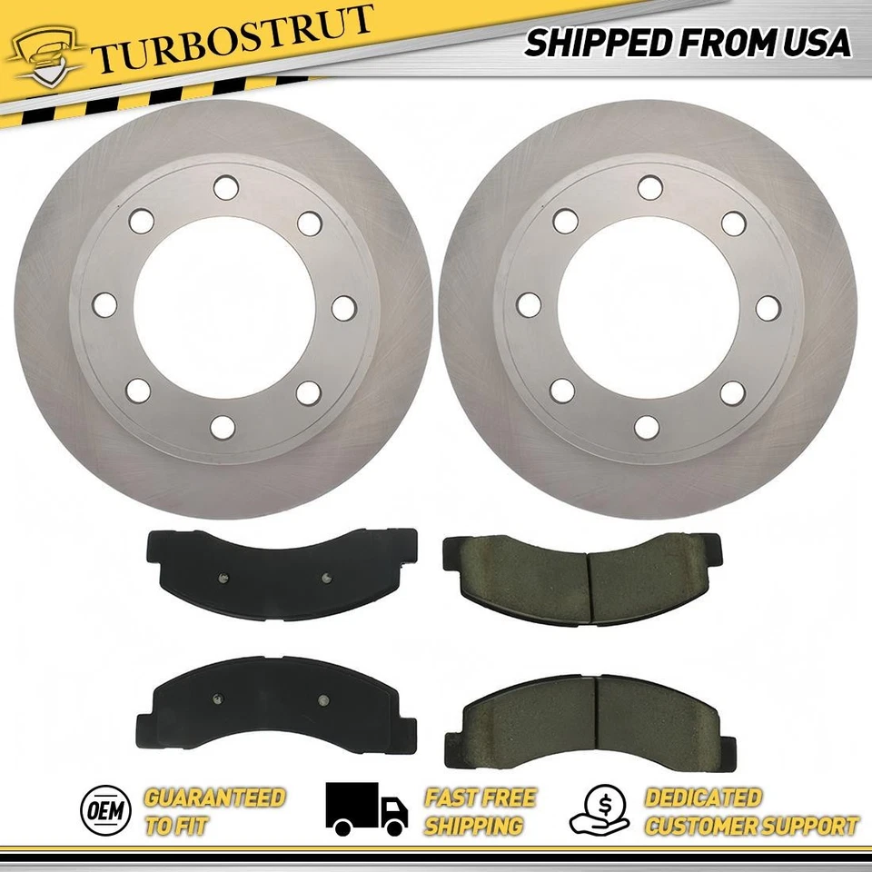 Kit de pastillas de freno delanteras OE para Ford F-250 Super Duty F-350 1999 5,4 L Foto 1 de 1