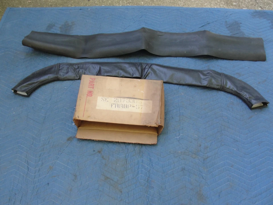 Vintage 1957 Willys Jeep Rollbar Pad Cover Roll Bar Padding Cover SE 2073305. - Image 1 of 4