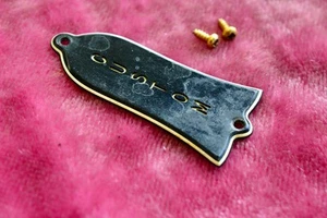 Vintage 1965 Gibson Custom Truss Rod Cover SG Les Paul L-5CES Tal Farlow - Picture 1 of 10