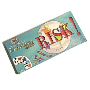 NUOVO Parker Brothers Continental gioco da tavolo RISCHIO! 1959 1° Edizione Riproduzione - Foto 1 di 9