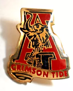 Alabama Crimson Tide Vintage Anstecknadel College Football - Bild 1 von 3