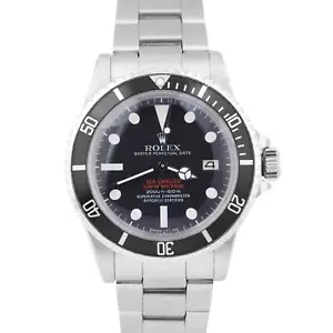 1975 Rolex Sea-Dweller DOUBLE RED MK3 40mm DRSD Stainless Steel Dive 1665 Watch - Picture 1 of 10