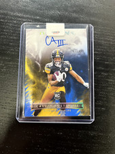 2022 Calvin Austin origins Rookie Auto #'d 2/49 Mint Condition Rookie Card