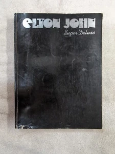 Vintage Elton John Super Deluxe Songbook 1977 Dick James Music - Picture 1 of 13