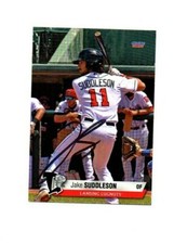 Jake Suddleson signed autograph 2021 Lansing Lugnuts baseball card Harvard!