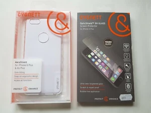 Cygnett Aeroshield/Aerogrip cover for iPhone 6/6s plus & glass screen protector - Picture 1 of 1
