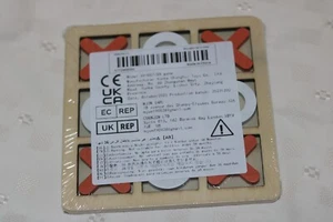 Wooden - Tic Tac Toe Game - NEW - Picture 1 of 3