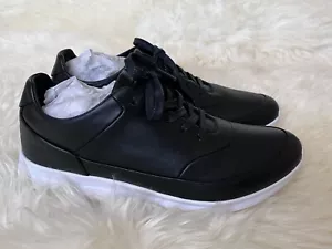 Lacoste black, leather Joggeur trainers, Size U.K. 6, Brand New - Picture 1 of 13