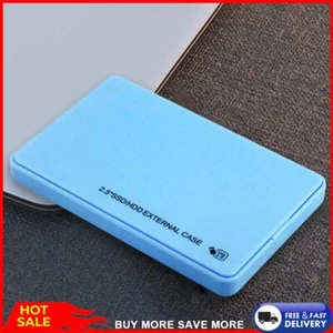 2.5 Inch HDD/SSD Case SATA Portable Solid State Drive Box USB2.0 for MacBook PC - Picture 1 of 24