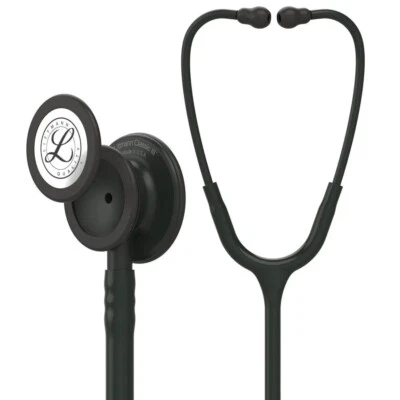 3M Littmann Classic III Monitoring Stethoscope, All Black, 5803 - Image 1 of 4