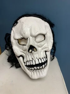 Seasons Halloween Skull Skeleton Face Mask - Scary Creepy - Picture 1 of 3