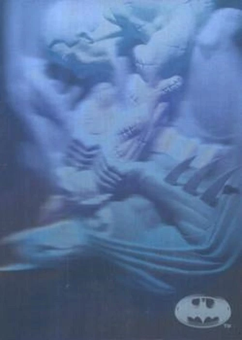  BATMAN HOLO SERIES   1996 BASE /BASIC SILVER  CARDS BY FLEER  SKYBOX 001 to 050 - Image 1 of 1