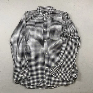 APC Shirt Mens Small Blue White Check Casual Rue Madame Paris Cotton Designer - Picture 1 of 8
