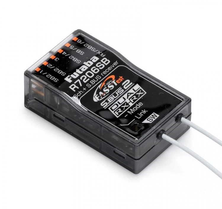 Futaba Empfänger R7206SB 2 4 GHz FASSTest Telemetrie Light 8,8g Neu&Ovp - Bild 1 von 1