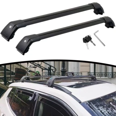 Fit for Lincoln MKC 2015-2019  Universal Aluminum Cross Bars Cargo Accessories - Image 1 of 4