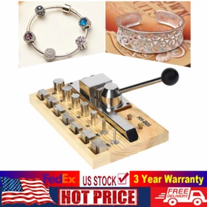 Ring Bending Bender Shaping Machine Handle Shape Rings Jewelry Making Tool - Foto 1 di 15