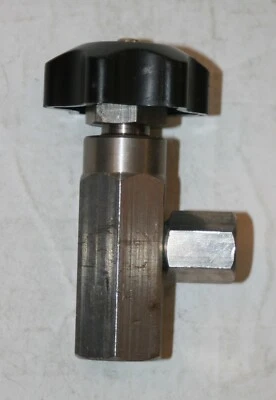 1/4” FNPT Monel Angle Needle Valve Unknown Mfg - Image 1 of 4