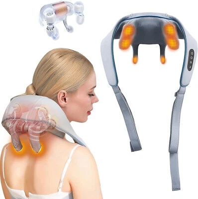 Shiatsu Neck and Back Massager with Soothing Heat, Nekteck Electric Deep Tissue - image 1 of 4
