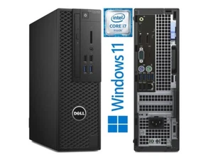 DELL PRECISION 3420 CORE i7 7700 16GB 256GB SSD 1TB HDD WINDOWS 11 SFF DESKTOP - Picture 1 of 1