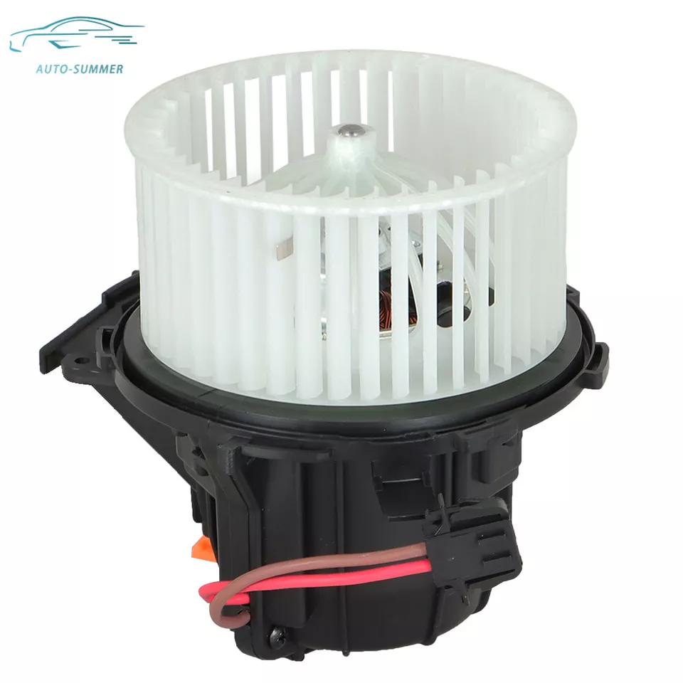 Двигатель воздуходувки переднего отопителя и кондиционера для Audi A4 A5 Q5 S4 S5 2009-11 годов выпуска с каркасом вентилятора - Изображение 1 из 4