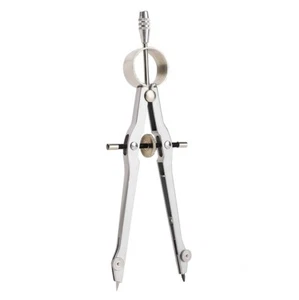 Mr. Pen 4" Metal Bow Compass circles 1/8" to 8" Excel Nonstop Extra Lead - Picture 1 of 7