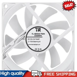 TL-8015W FDB Bearing 4PIN PWM Desktop PC Case Silent Cooling Fan #g - Bild 1 von 11