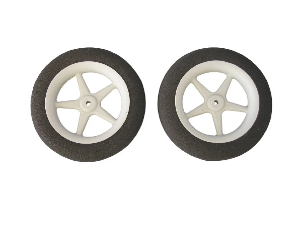 Super Leicht Räder Spezial 5 Speichen Ø 63mm Slowflyer VE=1 Paar Jamara 172348  - Bild 1 von 3