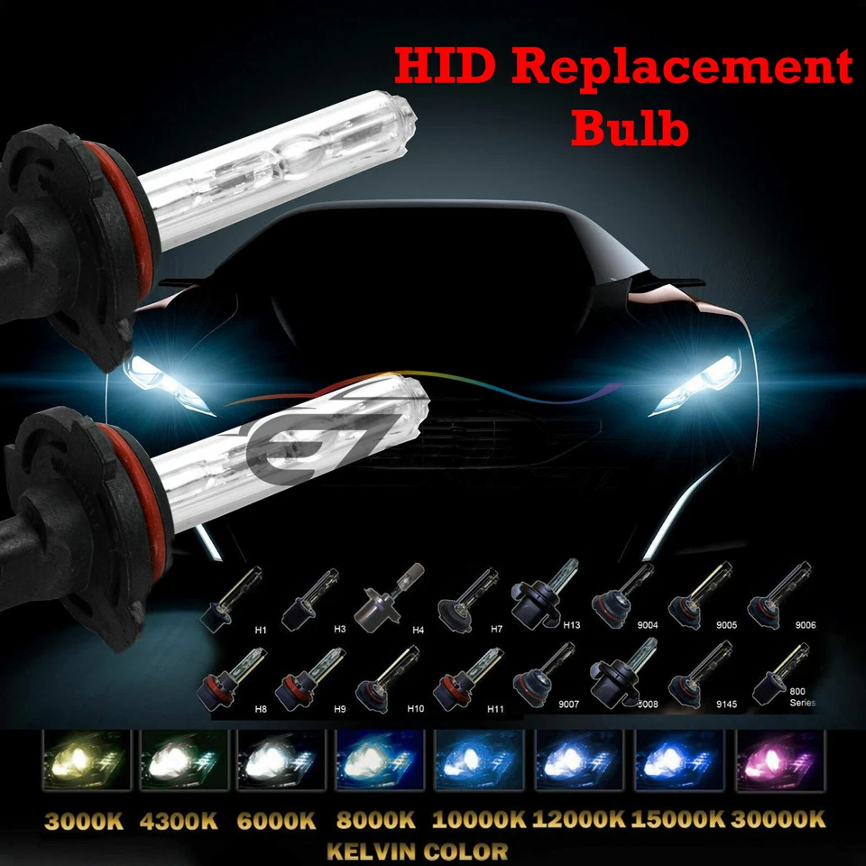 Xenon 35W 55W Replacement HID KIT's Light Bulbs H4 H7 H10 H11 H13 9004 9005 9006 - Image 1 of 1