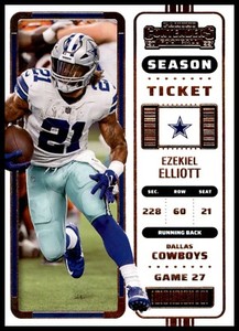 2022 Panini Contenders NFL BASE Trading Cards to Choose From