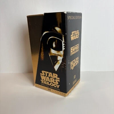 Star Wars Trilogy Special Edition VHS Lucas arts 1997 - VGC - Image 1 of 2