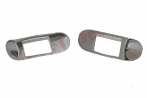 New Pair Trim Door Handel Boxed Chrome Plated For BMC Morris Minor 1000 ECs - Picture 1 of 5