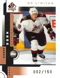 2001-02 SP Authentic Limited #67 Shane Doan /150 - Picture 1 of 2