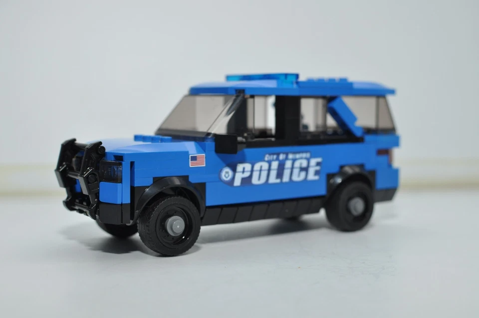 Modelo personalizado Police Interceptor City of Memphis compatible con ladrillos LEGO® Foto 1 de 3