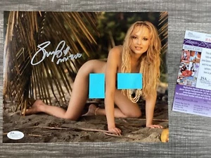 (SSG) Hot & Sexy SHERA BECHARD Signed 10X8 Color Photo "Miss Nov 2010" - JSA COA - Picture 1 of 5